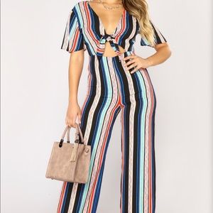 Fashion Nova Jumpsuit sz L